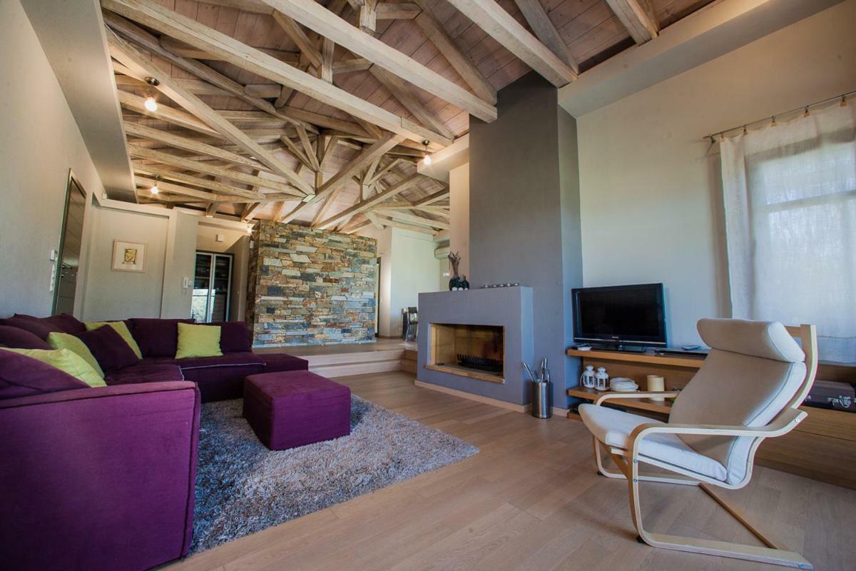 Beachfront Villa Fos, Afissos,Pelion. Volos Exterior foto